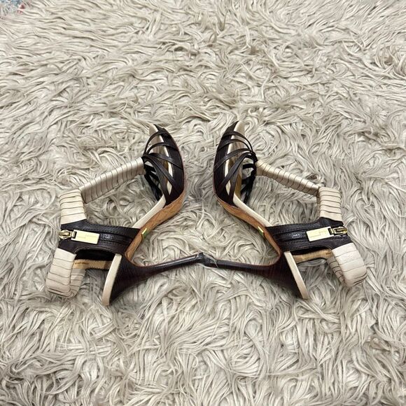 L.A.M.B. Zada ankle strap high heel sandal size 9.5 - Picture 8 of 12